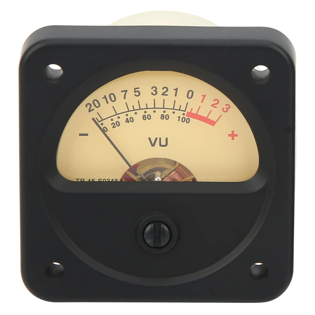 Premium VU Meter Audio Level Indicator with Backlight DB Tester Power Amplifier Kit 2Pcs Set for Professional Sound Engineers Home Studio Car Audio DIY ABS PCB Material
