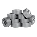 Lockport Duct Tape Heavy Duty Waterproof - 10 Roll Pack Silver Duct Tape Bulk - 30 Yards x 2 Inch - No Residue, Flexible, Strong, All- Weather Resistant and Easy Tear - Grey Heavy Duty