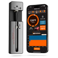 Upgraded Smart Bluetooth Wireless Meat Thermometer with Ultra-Thin Probe, 6 Sensors Accuracy Digital Food Thermometer 0.5S Instant Read, IP67 Waterproof for BBQ, Grill, Smoker, Oven, Air Fryer