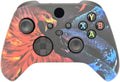Hand Airbrushed Fade Custom Controller Compatible with Xbox Series X/S & Xbox One (Series X/S Bird V Snake)