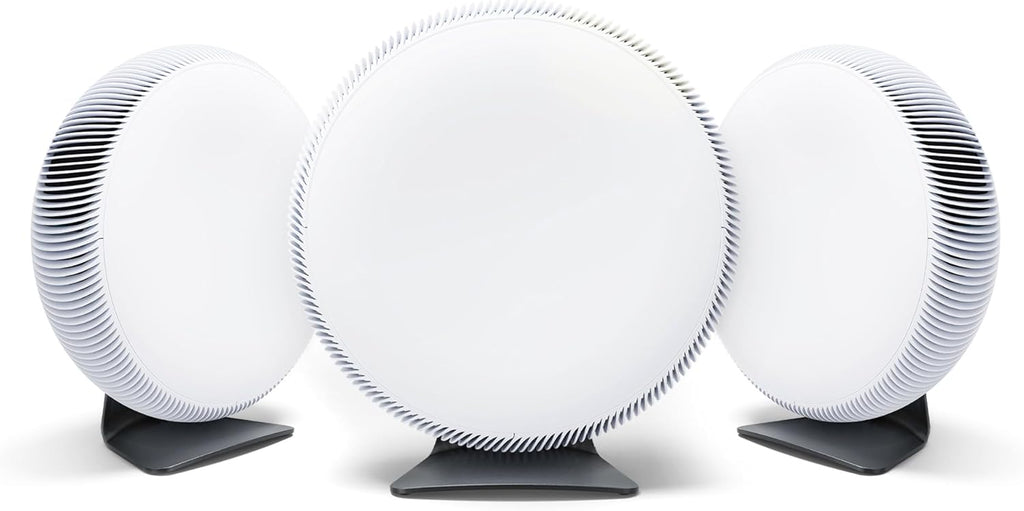 IQAir Atem X - 3Pack - Smart Air Purifier for Large Rooms up to 4950 sq. ft., WiFi App Control, HyperHEPA Filters Viruses, Bacteria, Allergies, Asthma, Mold, Pets, Dust, Odor; Made in Germany