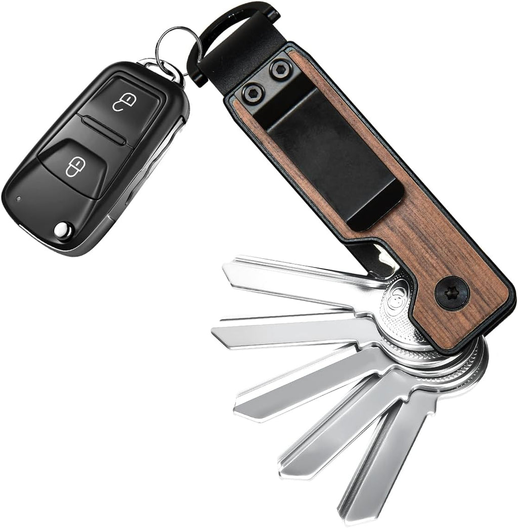 Keychain Key Holder Keychain Tile For Men/Women Key Finder Ring/Organizer for Car Keys Keyring Accessories 2-5 Keys