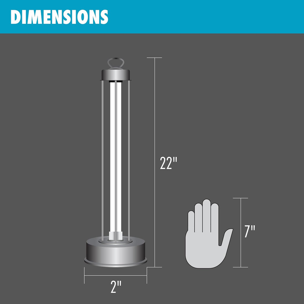 AeraLight UV Light Tabletop Room Appliance Replacement Bulb | TK-1-SSRTTB