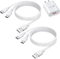 Under Cabinet Lighting USB C Charging Cable, Charger for MCGOR Motion Sensor Light Indoor, with Power Adapter