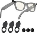 LED Light Privacy Cover for Ray-Ban Meta Smart Glasses – Rotating Camera Lens Shutter Compatible with Wayfarer/Skyler/Headliner(Gen 2), 6PCS Rotating LED Light Blocker Glasses Accessories