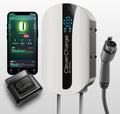 CleverCharge EV112A Wi-Fi Enabled Level 2 EV Charger, NEMA 14-50 EVSE with J1772 Connector & CleverKey AI, Up to 40A / 240V, UL/Energy Star Rated, 25ft Cable, Soft White