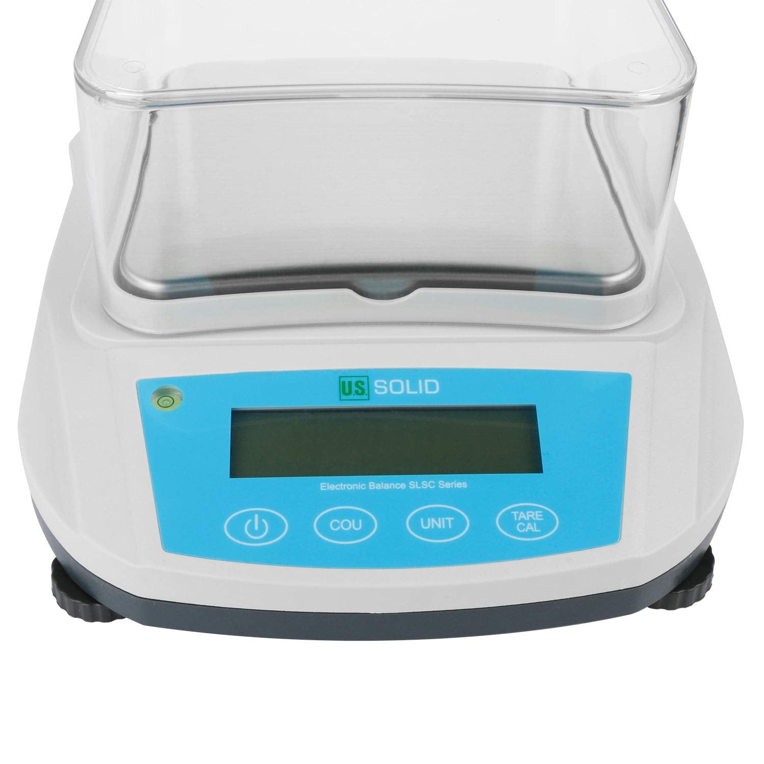 U.S. Solid Precision Lab Scale 1000g x 0.01g- High Precision Analytical Balance w/USB and RS232 Interface, Detachable Draft Shield, Calibration Weight,100-240 VAC