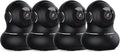 litokam 2K Indoor Security Camera, Cameras for Home Security with 360°Motion Detection, WiFi Baby Monitor for Baby/Elder/Dog, Pan/Tilt Pet Cam with Phone APP, IR Night Vision, 2-Way Audio, 4 Pack