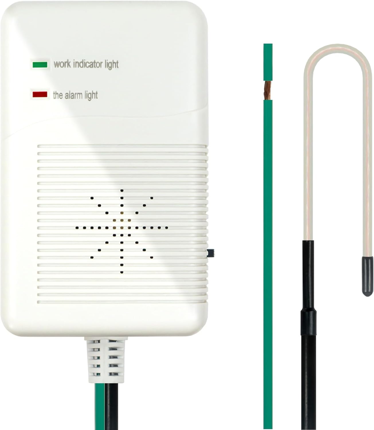 Powerback Utility Power Return Alert - Voltage - Sensing, Loud Alarm on Restoration，Power Return Alarm for Generators.