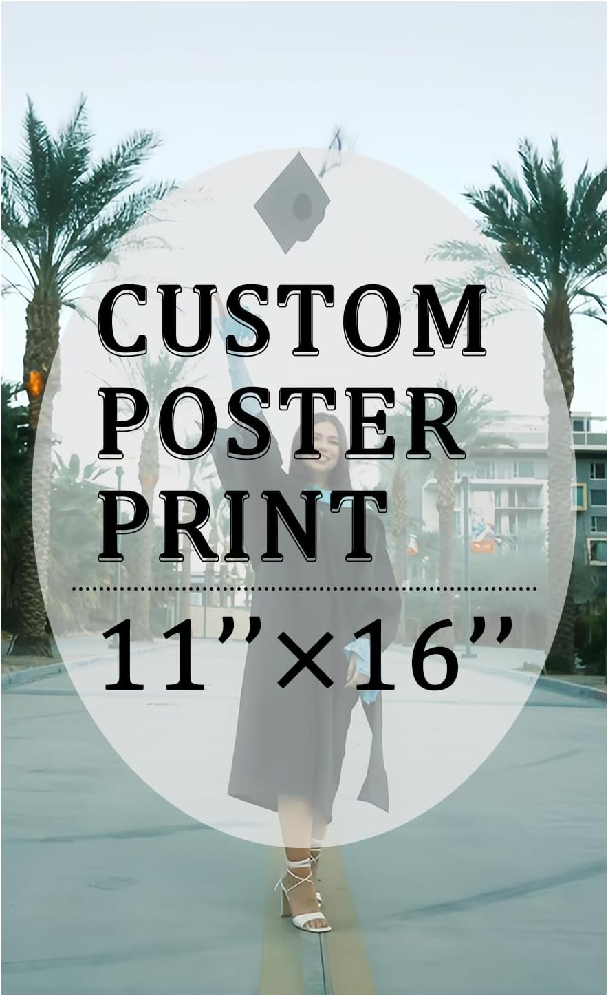 YXIMOX Custom Canvas Prints with Your Photos, Personalized Wall Art, Home Decor,Custom Canvas Print, Made in USA(11"x16", Unframed)