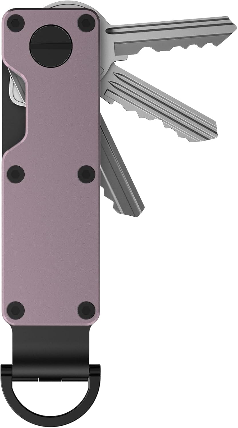 Key Organizer Minimalist Innovative Keyholder Compact Keys Organizer Smart KeyChain Secures 2-6 Keys