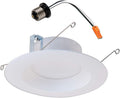 Halo 5-inch and 6-inch LED Retrofit Baffle Downlight, 3000K Soft White Recessed Lighting