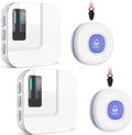 CallToU Wi-Fi Wireless Caregiver Pager Call Button for Elderly at Home , APP Emergency Alert for Seniors, Patients, and The Disabled (TY01WH-CB01-US 2-2)