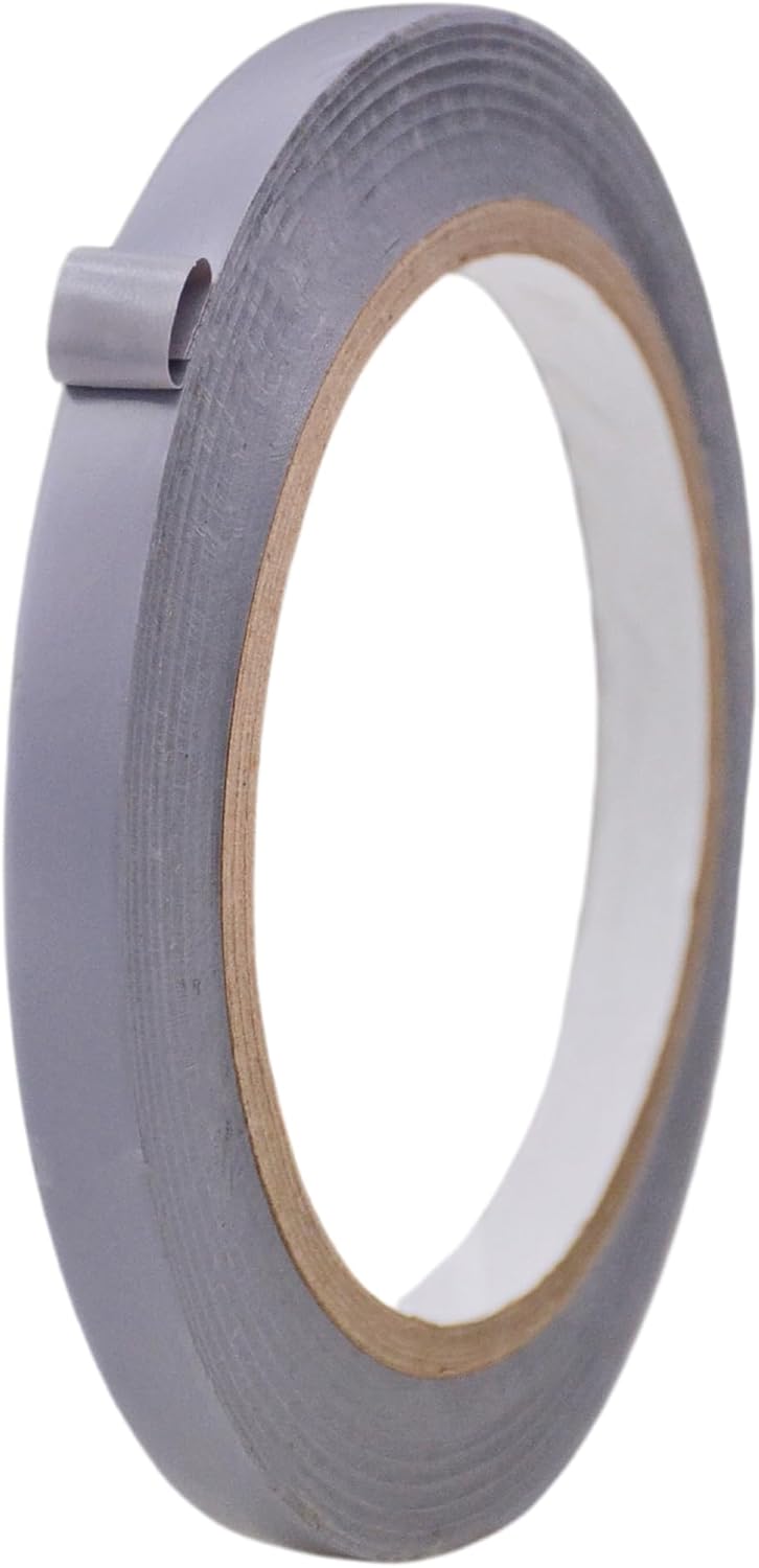 MAT Vinyl Marking Tape Gray - 3/8 inch x 36 yds. for Safety Floor Marking (School Gym, Restaurants, Warehouse), Dance Floor Splicing, Pinstriping Cars & Boats