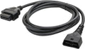 iKKEGOL Full 16 Pin OBD2 OBD II Male to Female Extension Cable Cord Diagnostic Tool Adapter for Auto Car Vehicle Truck 24V All OBD2 Port Plug Connector 24AWG (1M/3.3FT)