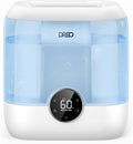 Dreo 6L Top Fill Humidifiers for Bedroom, 60H Runtime 28 dB Quiet Supersized Cool Mist Air Humidifiers for Large Room, Baby Nursery, Plant, Indoor, Night Light, Easy to Clean, Precise Humidity Control