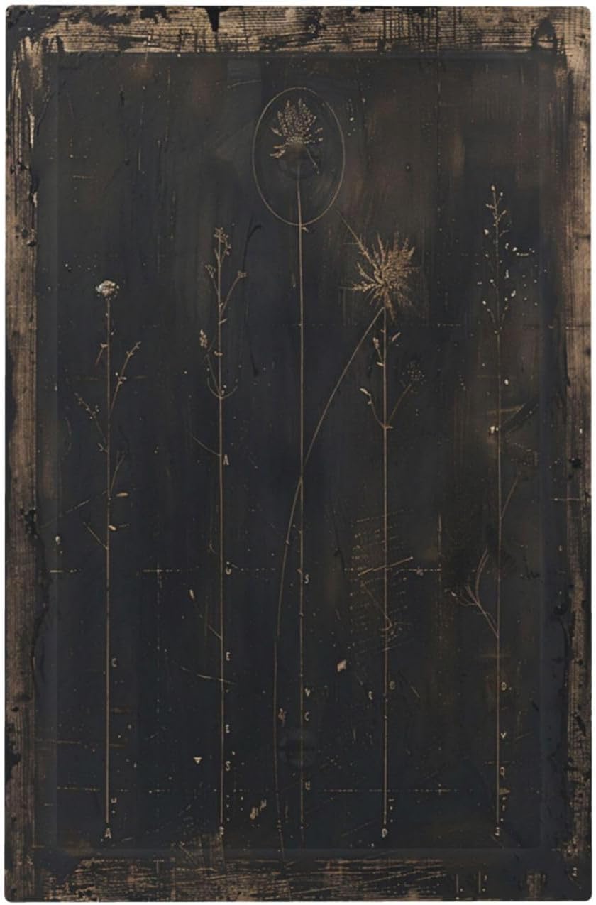 Light Switch Cover Plate Black And White Dandelion Art Vintage Wood Grain 1 Gang No Device Blank Wall Plate Electrical Outlet Cover Decorative Switch Plate Covers for Farmhouse Cabin Decor