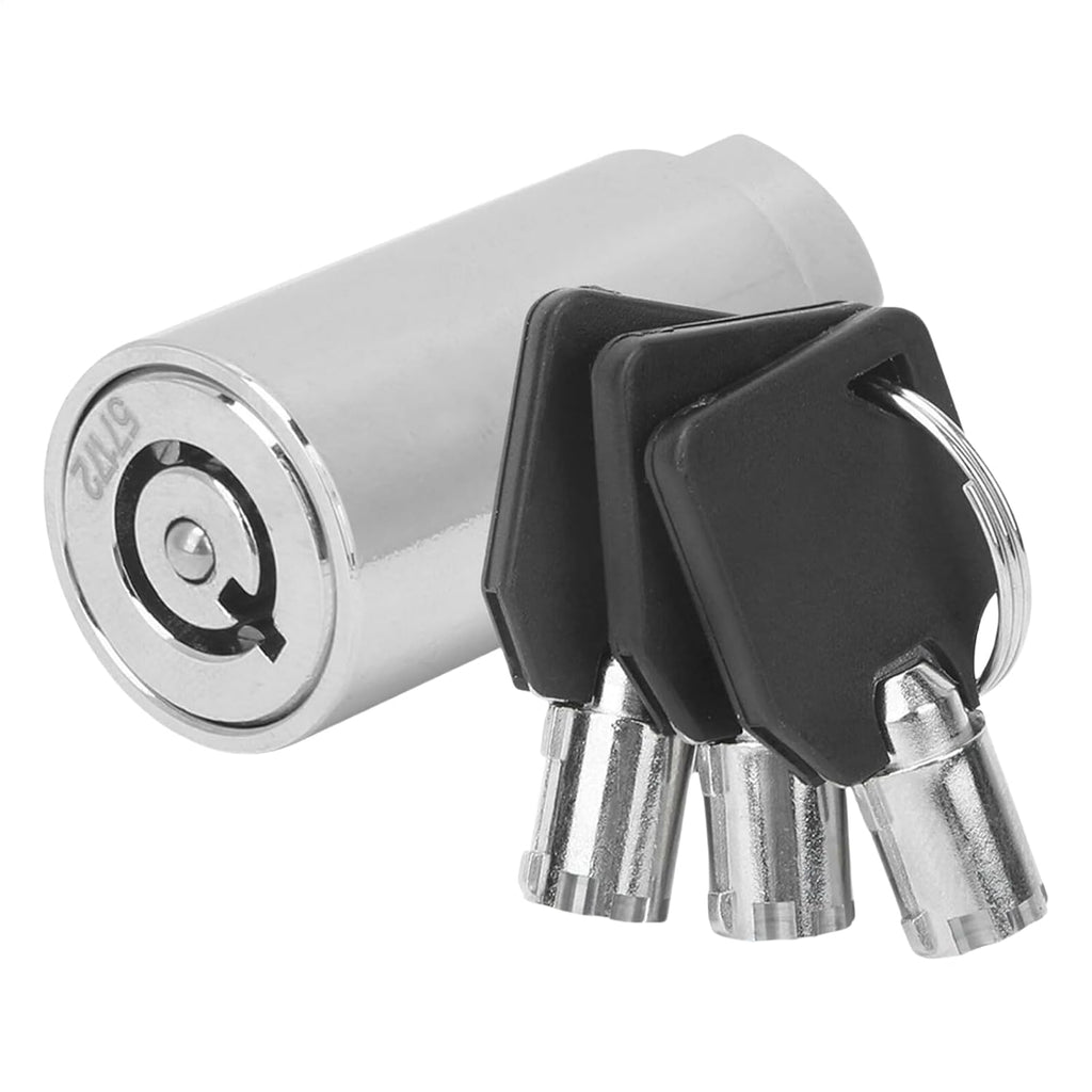 Secure Storage Cylinder, Tubular Keyway Device, Safety Lock with Prying Resistance, Vending Box for Candy Snack Machine, Security Accessory, Key System for Storage Unit Soda Machine Safe