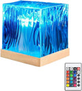 Northern Lights Projector with Remote, 18-Color Aurora Night Light for Bedroom, Galaxy Projector for Teens, Christmas Gift for Boys & Girls (Wood Base)