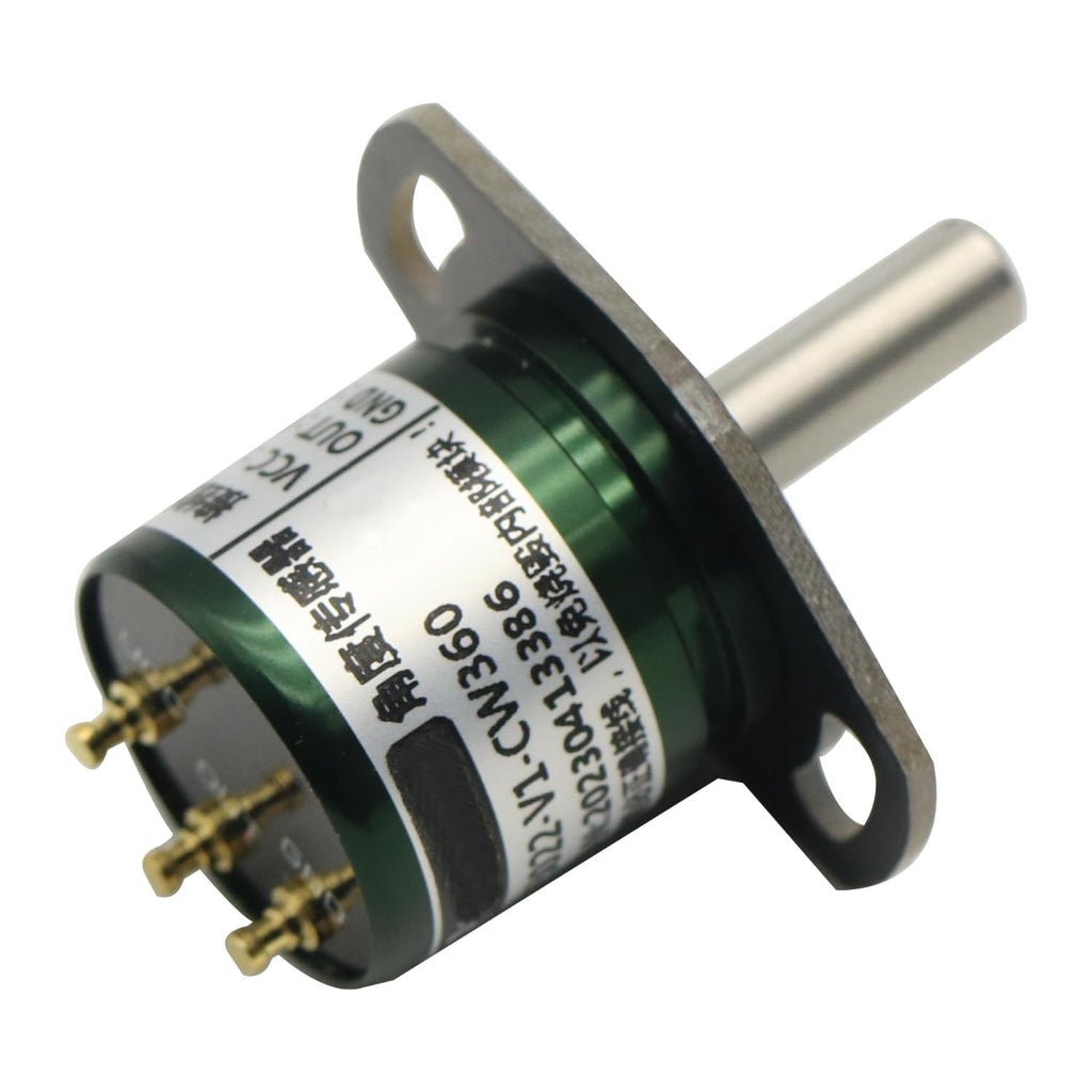 12-Bit Hall Angle Sensor, 0.088° Resolution, 360° Rotation, Durable Full-Circle Measurement,0-5V Output