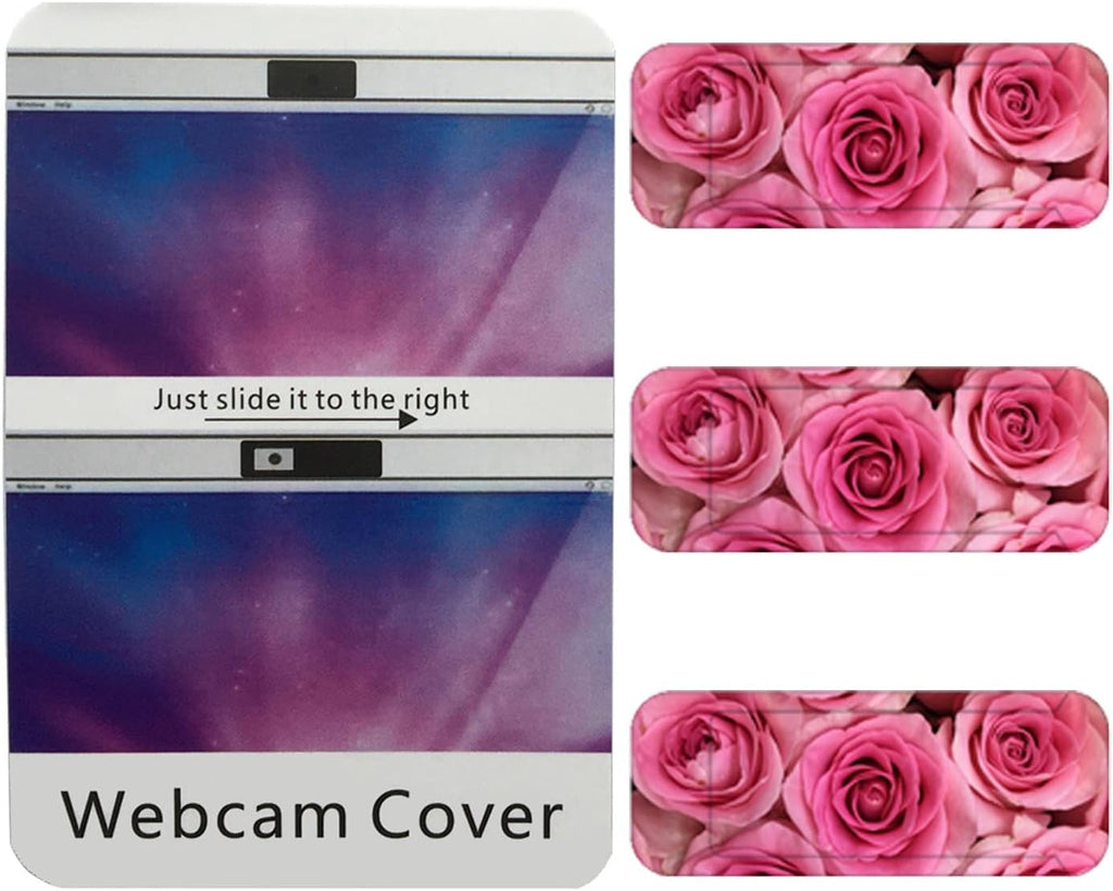 Laptop Camera Cover Slide,Protective Cover for Laptop, Desktop, PC,MacBook Pro, MacBook Air, iPad, iMac, Tablet,Protecting Privacy Security