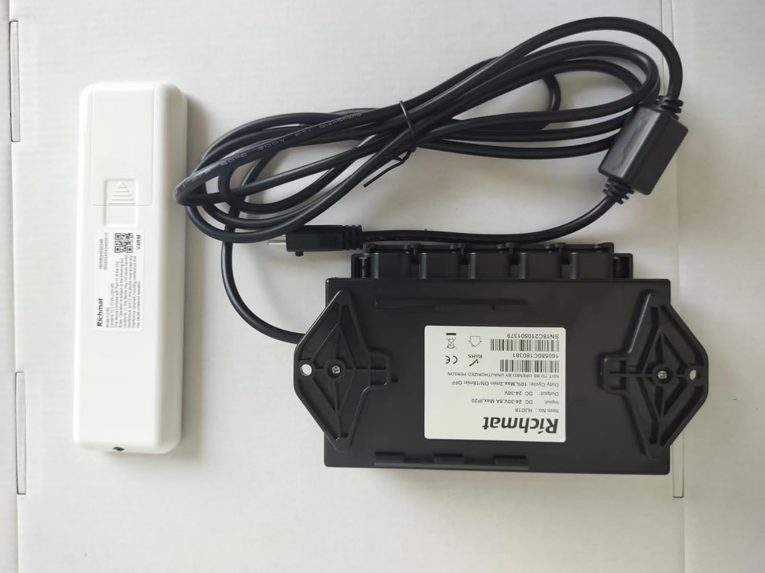 Adjustable Bed Remote for Richmat HJH55 and HJC18 Control Box for Adjustable Bed Replacement Parts
