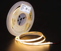dephen UL-Listed COB LED Strip 16.4ft, Warm White Rope Lights 528LEDs/M, DC24V 5500Lm Flexiable and Cuttable Tape Lingting for Bedroom, Cabinet, Kitchen, Office, DIY