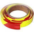 Non Fading Reflective Tape Outdoor Waterproof 1 inch Wide, High Visibility Industrial Marking Tape, Safety Adhesive Stickers (15 feet)
