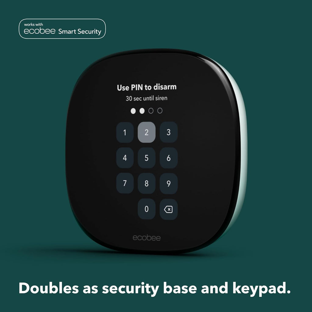 ecobee Smart Thermostat Enhanced - Programmable Wifi Thermostat - Works with Siri, Alexa, Google Assistant - Energy Star Certified - Smart Home