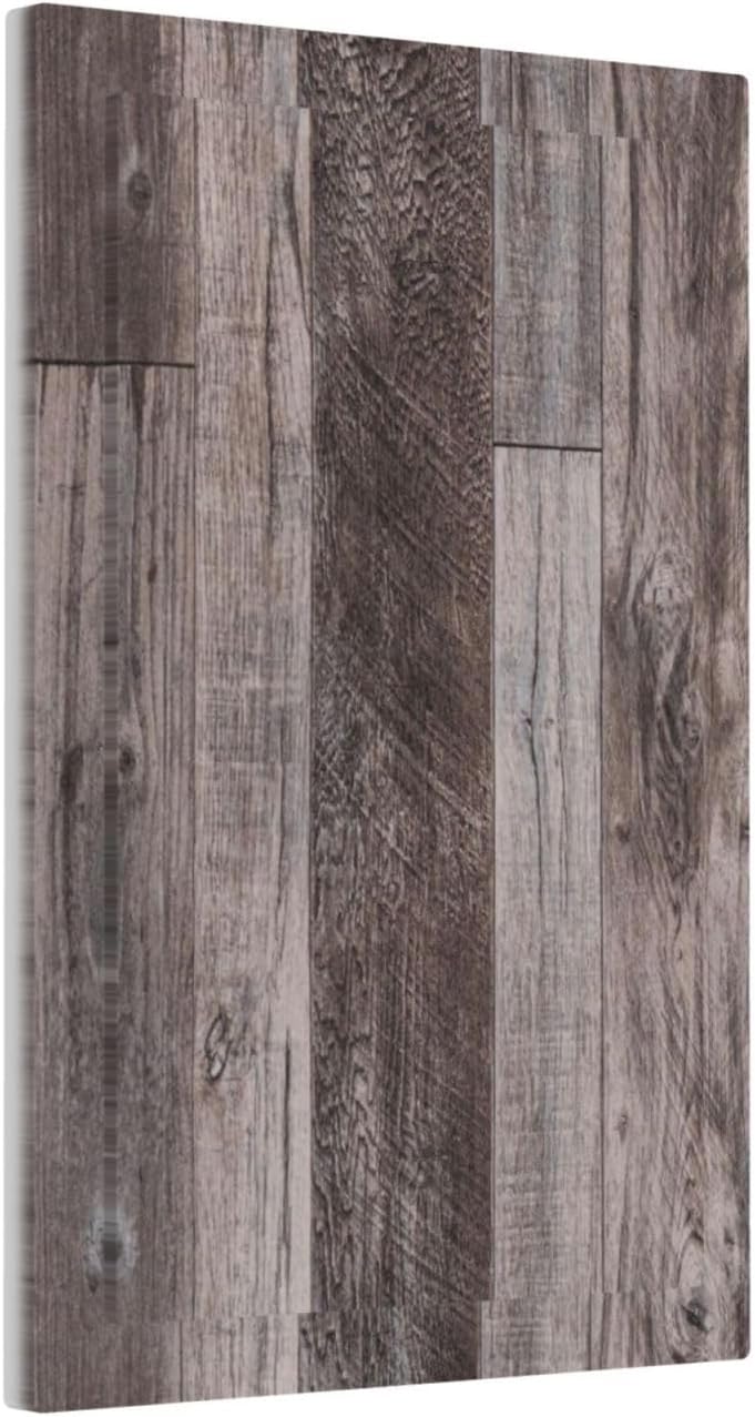 Light Switch Cover Plate Rustic Dark Grey Wood Retro Country Wooden 1 Gang No Device Blank Electrical Wall Plates Faceplate Decorative Switch Plate for Farmhouse Cabin Decor