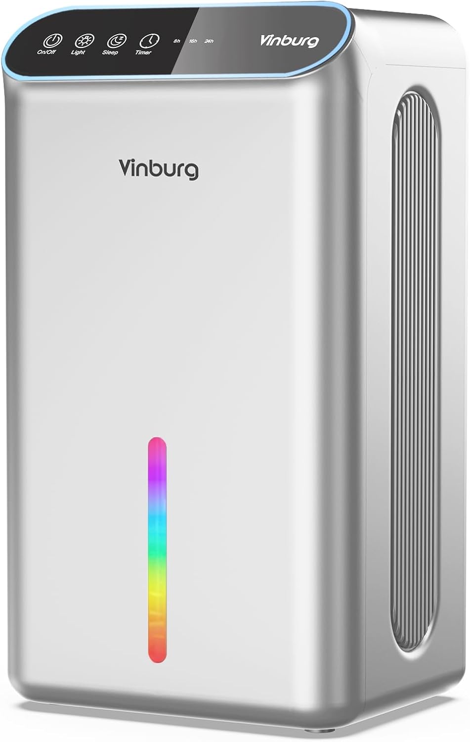 Dehumidifier for Basement (85 OZ, 800 sq ft) Quiet Dehumidifiers for Home, Auto Shut-Off, Sleep Mode, 3 Gear Timer(8H,16H,24H), Small Dehumidifier for Bedroom, Bathroom with Drain Hose