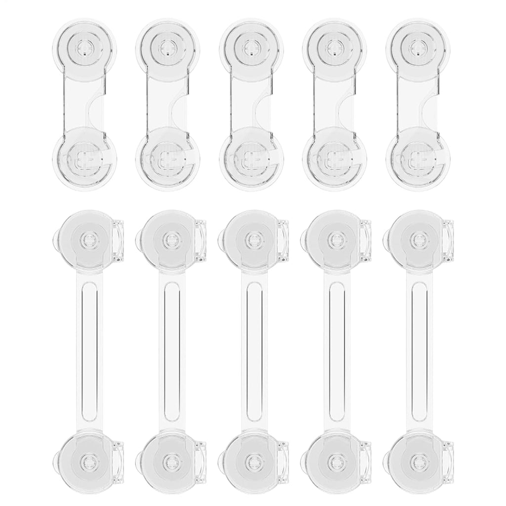 Child Proof Cabinet Latches - Child Proof Cabinet Safe With Safety Lock,Home Security No Drill For Small | For Kitchen Cabinet Drawer And Appliance
