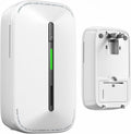 SITERWELL Plug in Carbon Monoxide Detector 10 Year Battery, CO Alarm Detector with Electrochemical Sensor and Sound Warning, AC Powered Portable Carbon Monoxide Detector for Home Office Travel,1-Pack