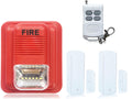 Wireless Door Chime Sensor, When Door Opens, 2,000 FT Range, Voice Alert, Entry Alarm for Business/Home/Kids, Ringer Alert 2 Sensors + 1 Receiver, 6 Adjustable Volume 7 Chimes, 10+ Years Battery