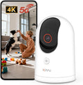 4K Security Camera,Industry's First with Built-in Storage No Monthly Fees,Indoor Camera Wireless,Baby/Pet/Dog Camera with Phone APP,360° Pan-Tilt Wireless Indoor Cam,Cry Detection,2-Way Audio