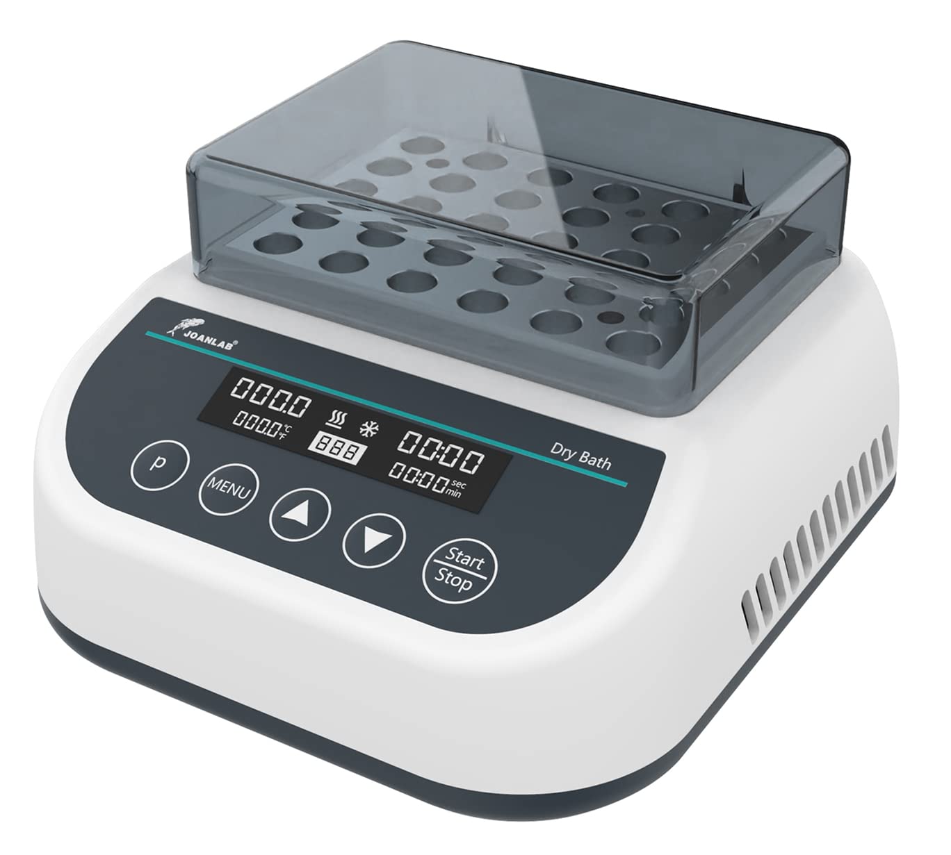 JOANLAB Dry Bath Incubator Digital Laboratory Thermostatic Dry Bath Heater with 1.5ml Heating Block (Heating&Cooling Function with 1.5ml*35 Block)