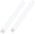 BLS 60 LED Closet Lights Battery Powered LED Lights, Super Bright Under Cabinet Lighting, Wireless Motion Sensor Light Indoor, 2400mah Rechargeable Battery Operated Lights, 120 Days Run Time (2 Pack)
