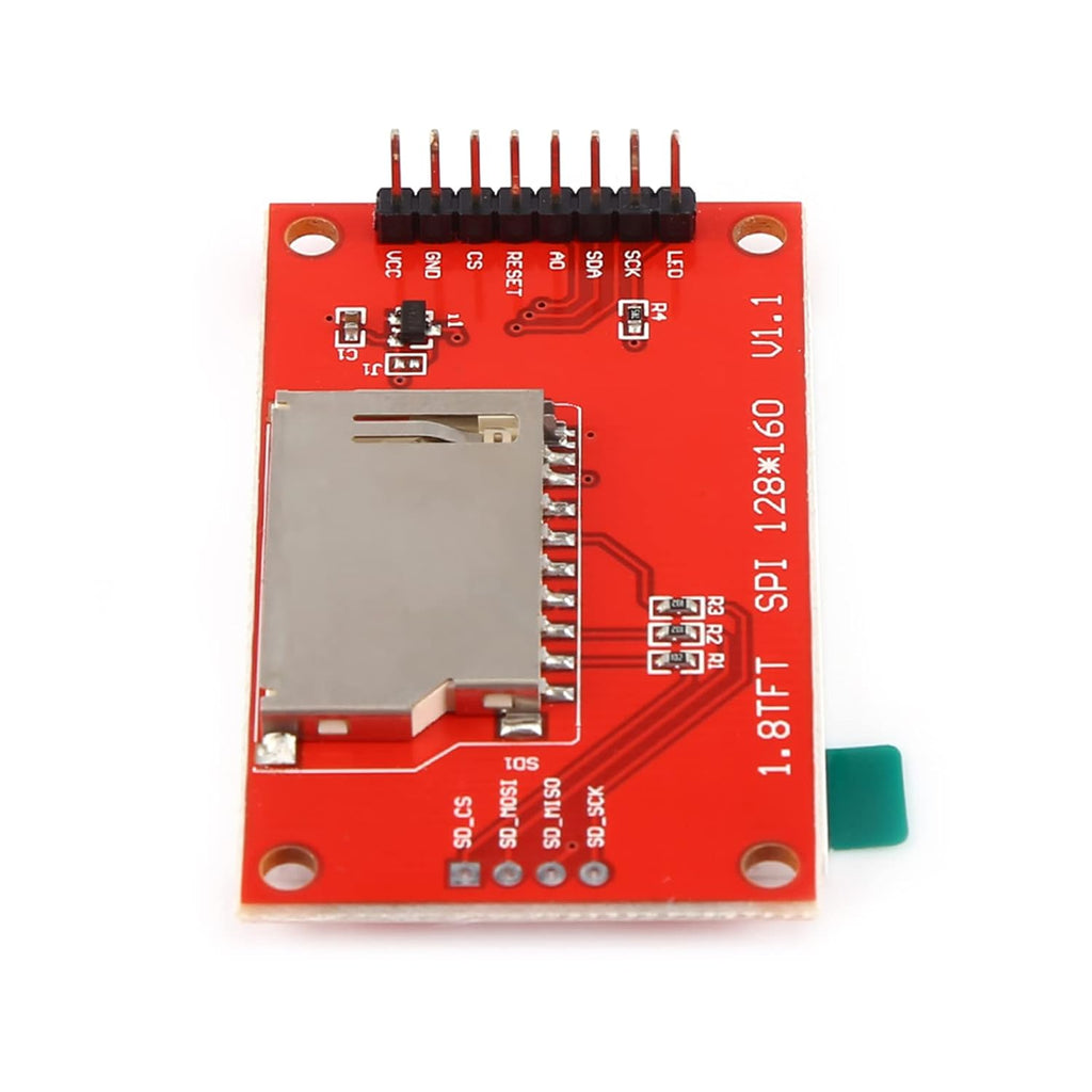 1.8 inch SPI TFT LCD Color Display Module Touch Panel, ST7735 128x160 Touch Screen Monitor Module 51/AVR/STM32/ARM 8/16 bit for DIY