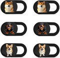 Laptop Camera Cover Slide - Camera Cover Protector Privacy for Laptop and Computer, 0.75 * 0.35 inch Webcam Cover Slide Camera Blocker (6 pcs)
