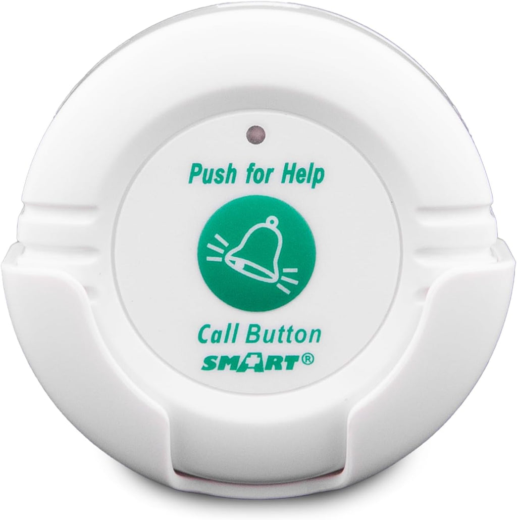 Smart Caregiver Wireless Monitor with 2 Nurse Call Buttons - Cordless Monitor with Two Call Buttons Alerts Caregiver up to 300 ft Away - Know When They Need Help! (Two Call Button to Pager)