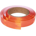 Non Fading Reflective Tape Orange Outdoor Waterproof 1 inch, High Visibility Industrial Marking Tape, Safety Adhesive Stickers (15 feet)