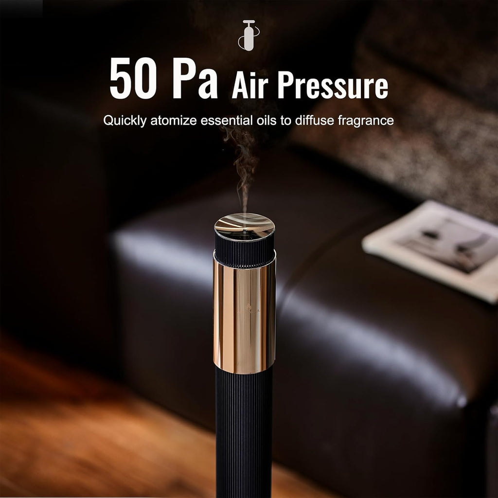 40-inch Large Waterless Essential Oil Diffuser, Luxury Hotel Scent Diffuser, Included 120ml Fragrance Oils, App Control,Scent Machine for Home,2000Sq.Ft Coverage, for Home, Office,Hotel,Spa,Deep Blue
