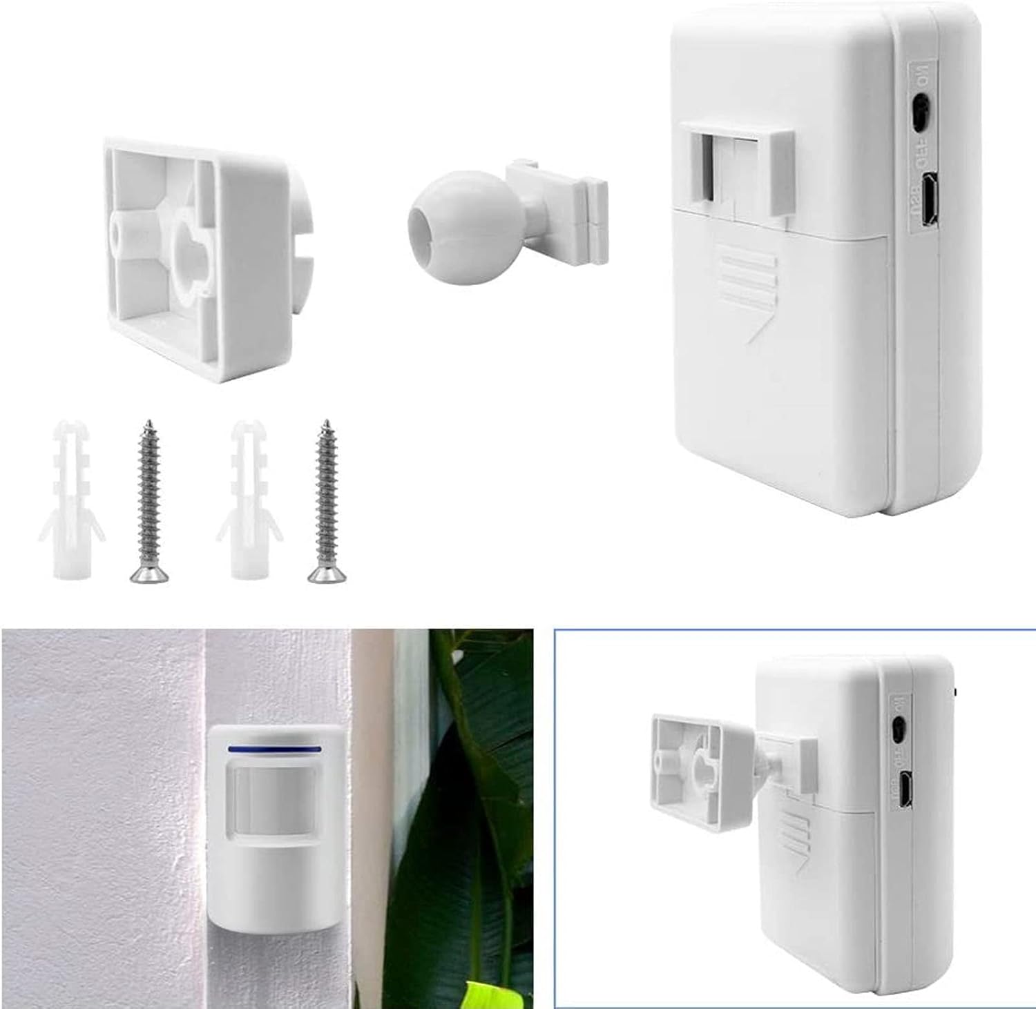 Motion Detector Sensor Alarm, SiegenPro Driveway Alarm Wireless, Home Security Business Motion Sensor Alarm Indoor Outdoor Weatherproof