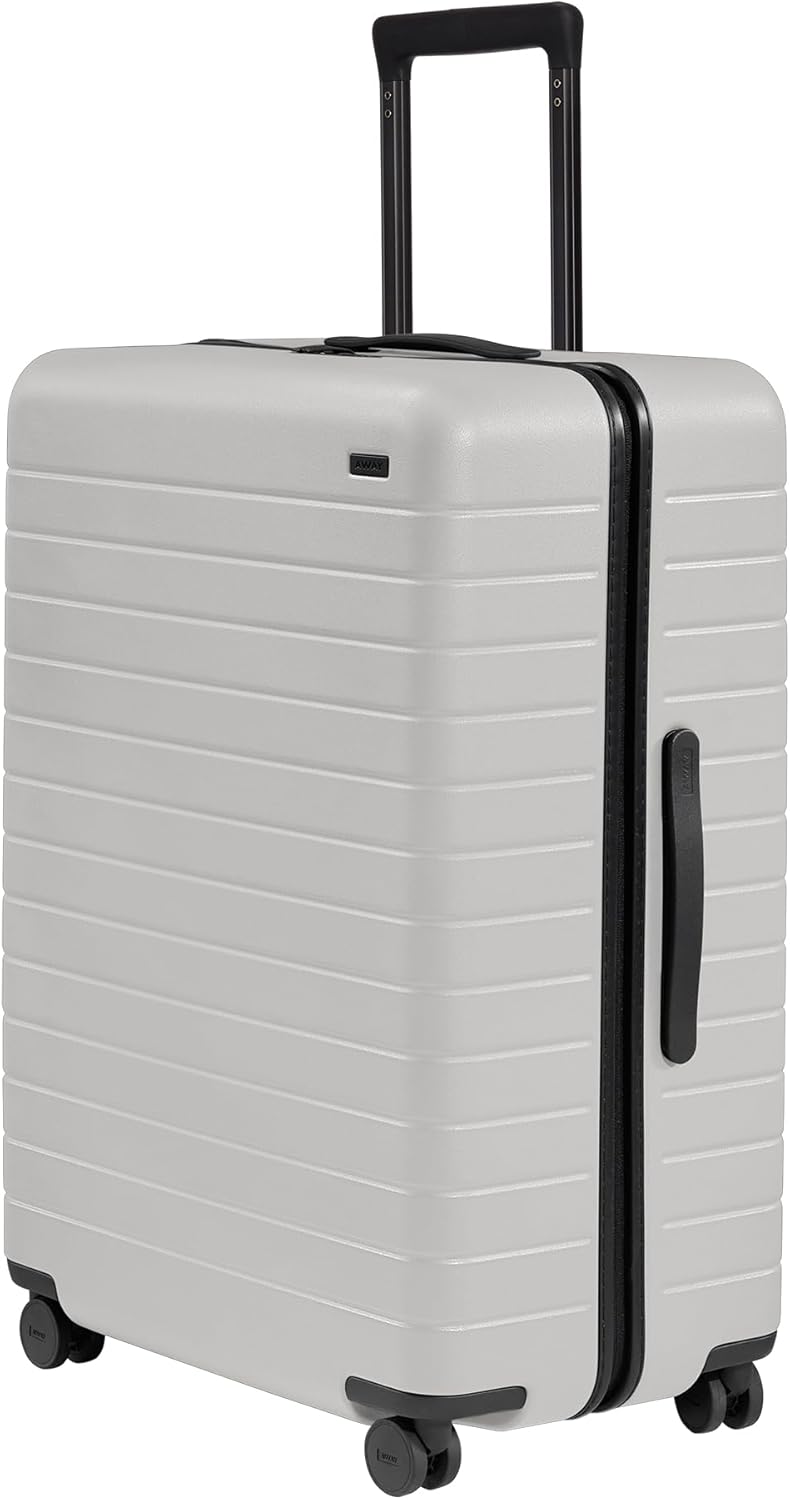 Away Large Checked Luggage, 29 Inch Hardside Suitcase with Spinner Wheels, Lightweight & Durable, TSA Lock, Cloud Gray