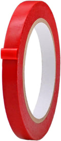 MAT Vinyl Marking Tape Red - 1/2 inch x 36 yds. for Safety Floor Marking (School Gym, Restaurants, Warehouse), Dance Floor Splicing, Pinstriping Cars & Boats