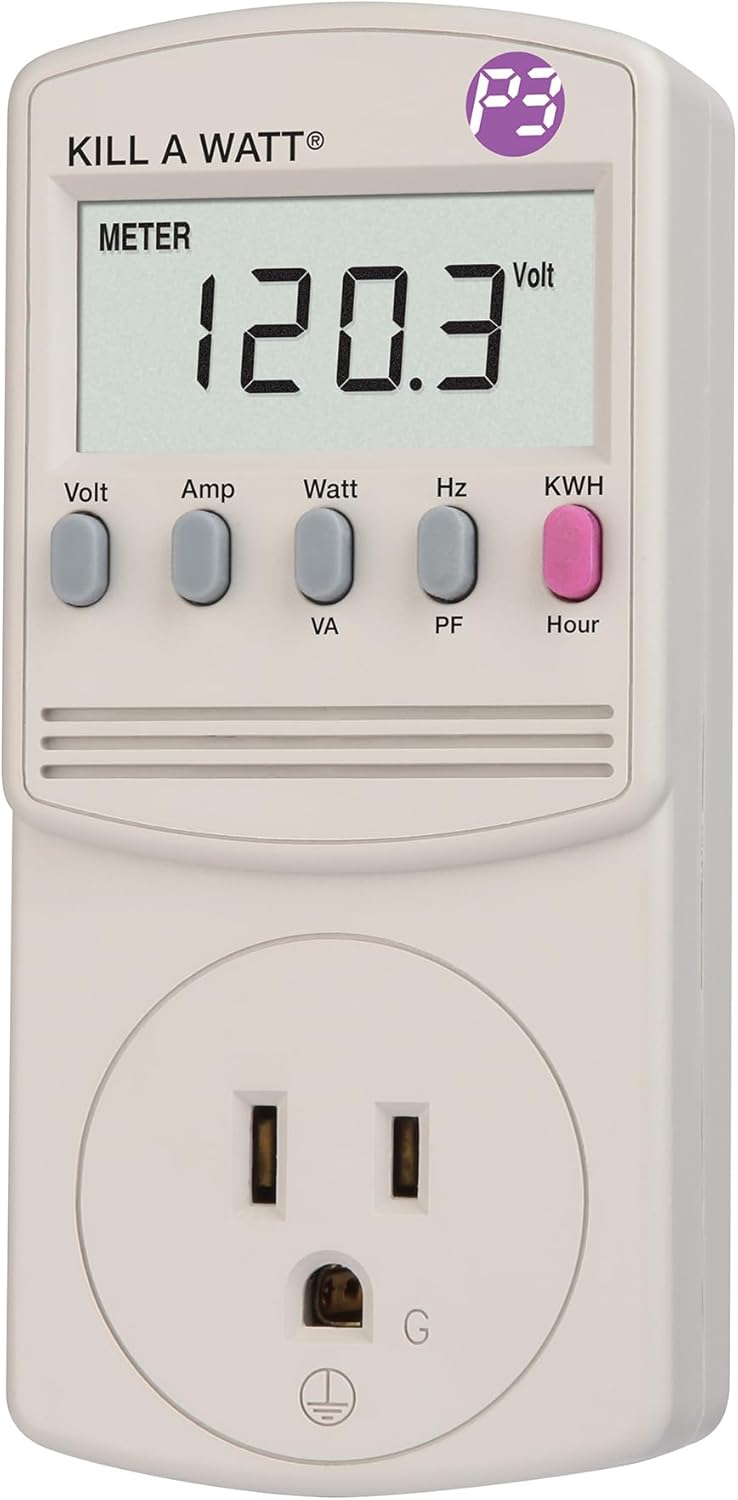 P3 International Kill-A-Watt Electric Usage Monitor