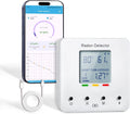 Bluetooth Radon Detector for Home, Portable Radon Tester with Real Time Gas Concentration, Temp & Humidity Monitoring, App Alerts, Detect Hidden Risks and Breathe with Confidence