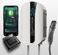 CleverCharge EV-111A Wi-Fi Enabled Level 2 EV Charger, NEMA 14-50 EVSE with NACS Connector & CleverKey AI, Up to 40A / 240V, UL/Energy Star Rated, 25ft Cable, Soft White