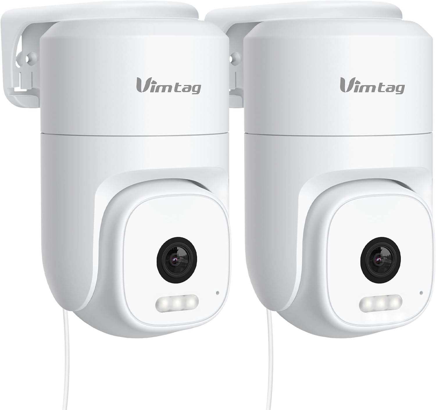 VIMTAG 2.5K Outdoor Cameras for Home Security, 4MP Security Camera Outdoor, 2.4G/5G WiFi, Wired Outside Camera for House with Audio and Video, Motion Sensor, Color Night Vision, SD Card/Cloud Storage