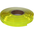 Non Fading Fluorescent Yellow Reflective Tape Outdoor Waterproof 1 inch Wide, High Visibility Warning Safety Industrial Marking Tape (168 feet)